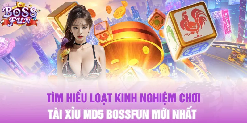 Tìm hiểu loạt kinh nghiệm chơi tài xỉu MD5 Bossfun mới nhất